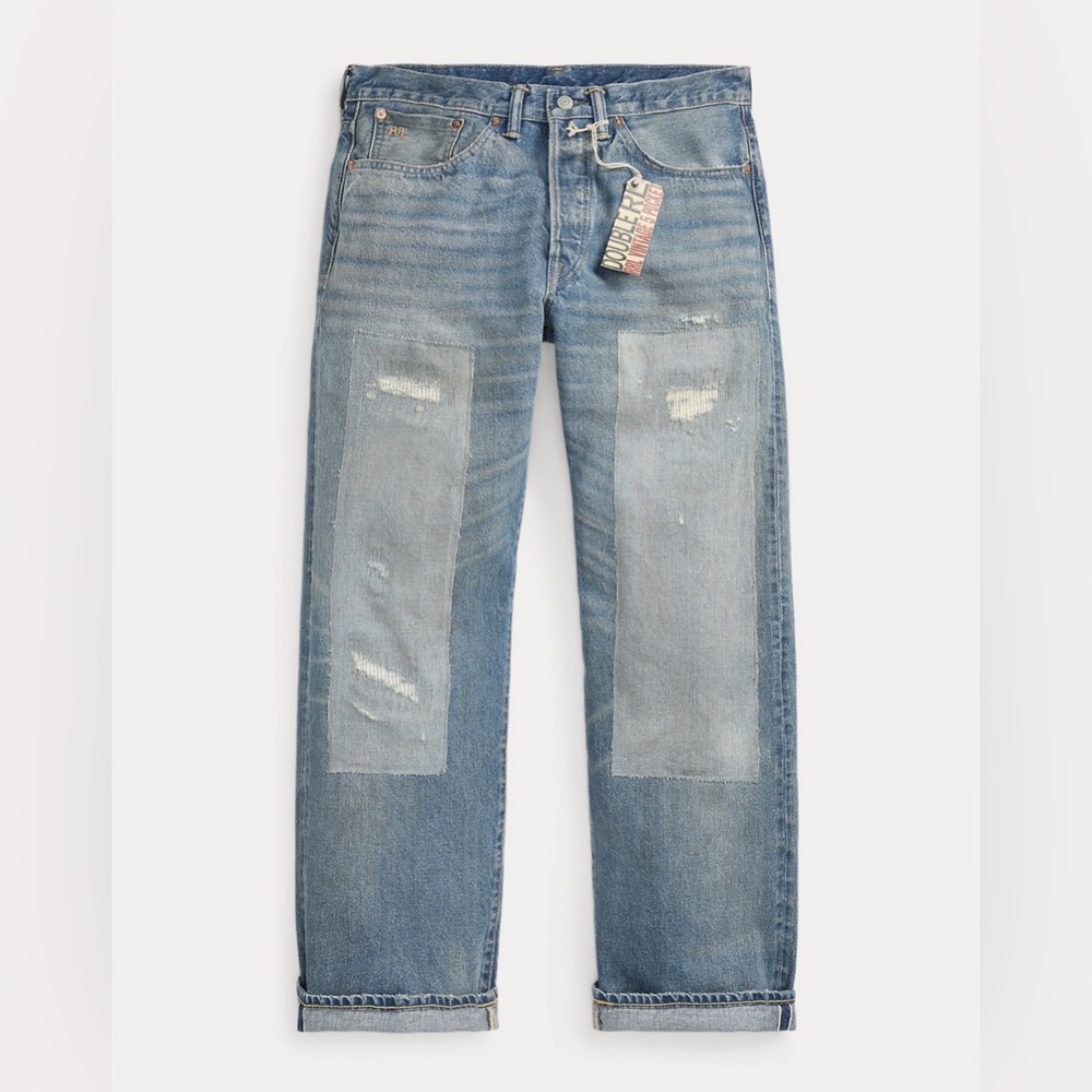 NWT RRL vintage 5 pocket midlands Selvedge Jean